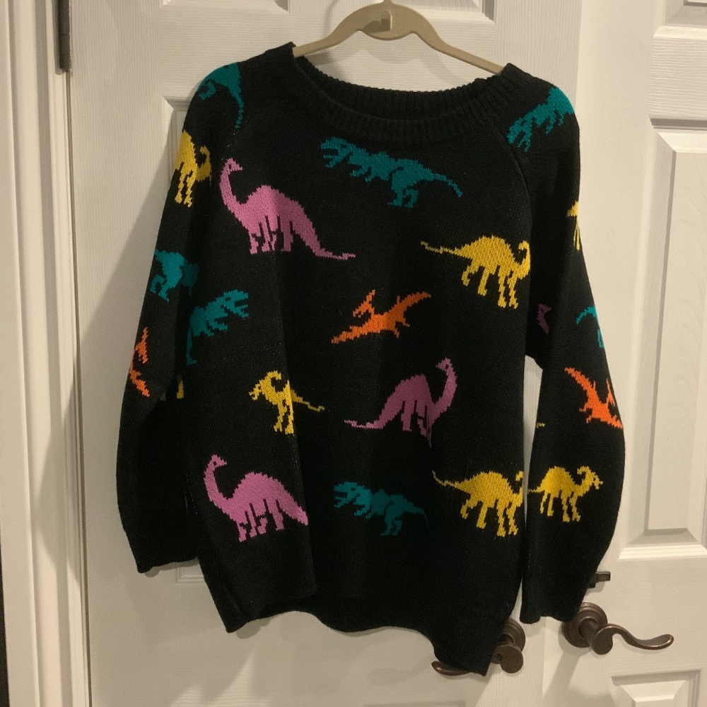 Dinosaur sweater